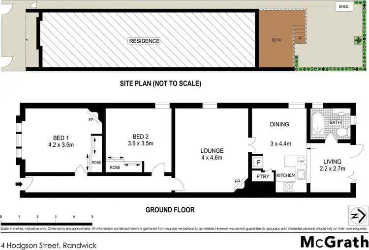 Floorplan of Homely house listing, 4 Hodgson Street, Randwick NSW 2031