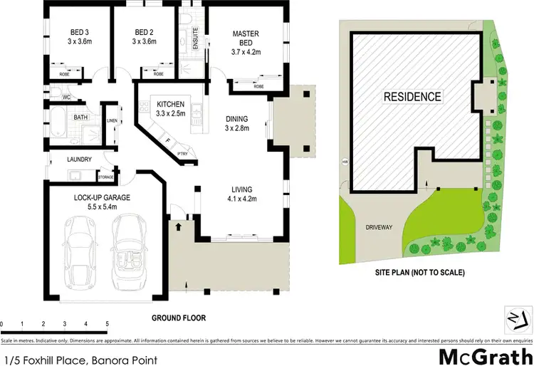 Floorplan of Homely house listing, 1/5 Foxhill Place, Banora Point NSW 2486