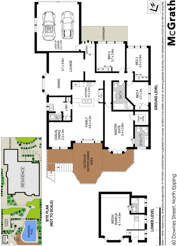 Floorplan of Homely house listing, 60 Downes Street, North Epping NSW 2121