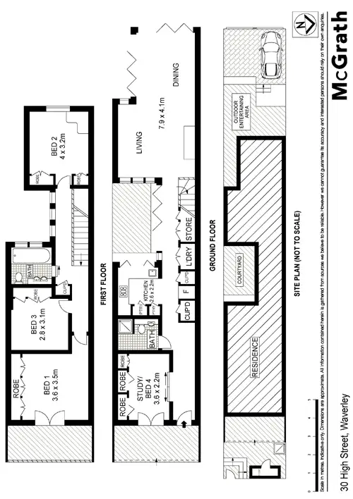 Floorplan of Homely house listing, 30 High Street, Waverley NSW 2024