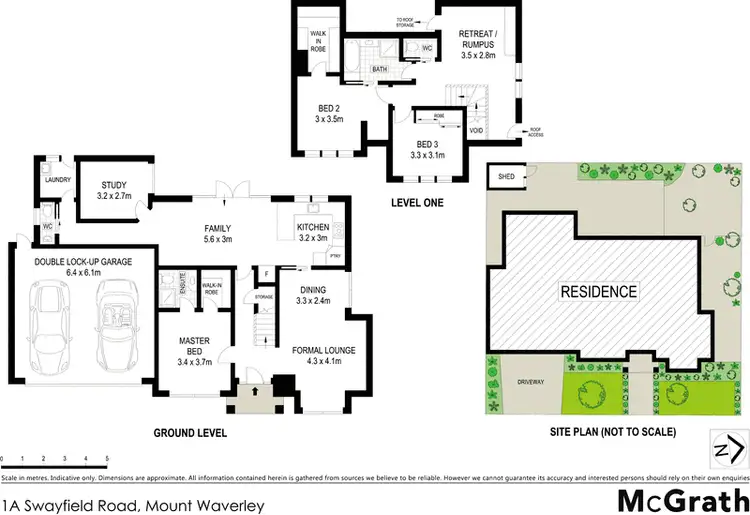 Floorplan of Homely house listing, 1A Swayfield Road, Mount Waverley VIC 3149