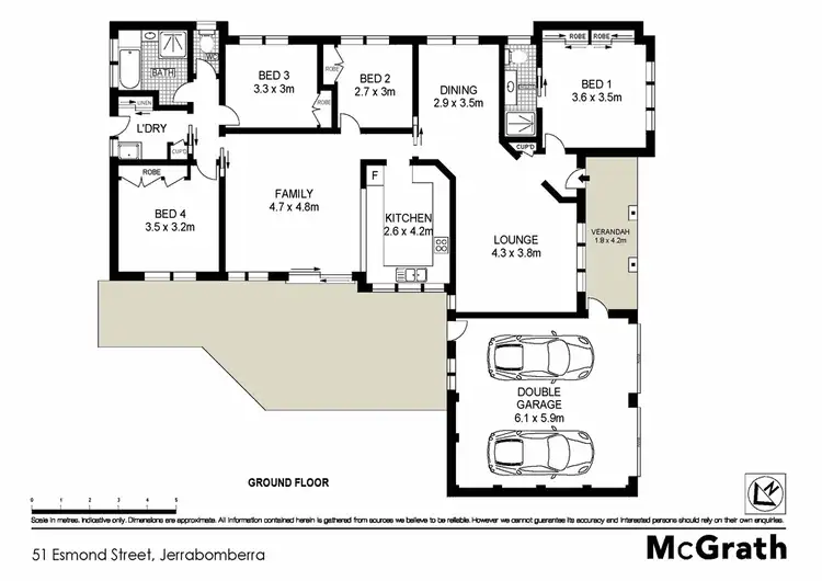 Floorplan of Homely house listing, 51 Esmond Street, Jerrabomberra NSW 2619