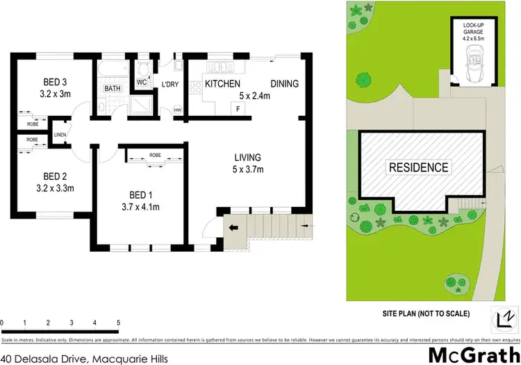 Floorplan of Homely house listing, 40 Delasala Drive, Macquarie Hills NSW 2285