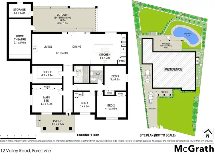Floorplan of Homely house listing, 12 Valley Road, Forestville NSW 2087