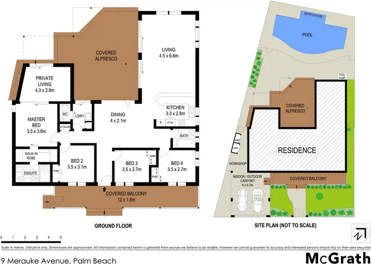 Floorplan of Homely house listing, 9 Merauke Avenue, Palm Beach QLD 4221