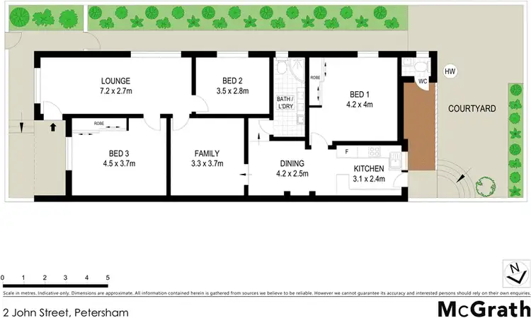 Floorplan of Homely house listing, 2 John Street, Petersham NSW 2049