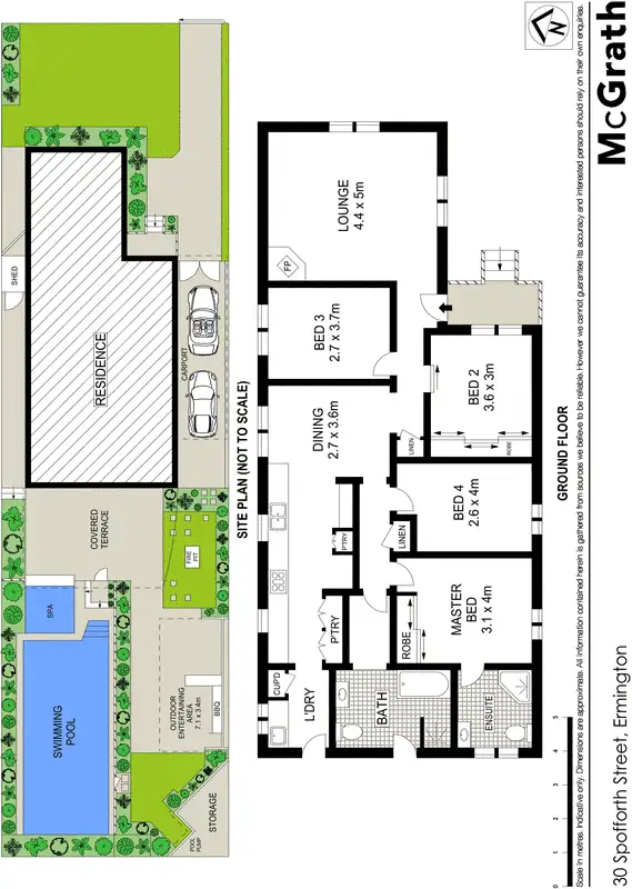 Floorplan of Homely house listing, 30 Spofforth Street, Ermington NSW 2115
