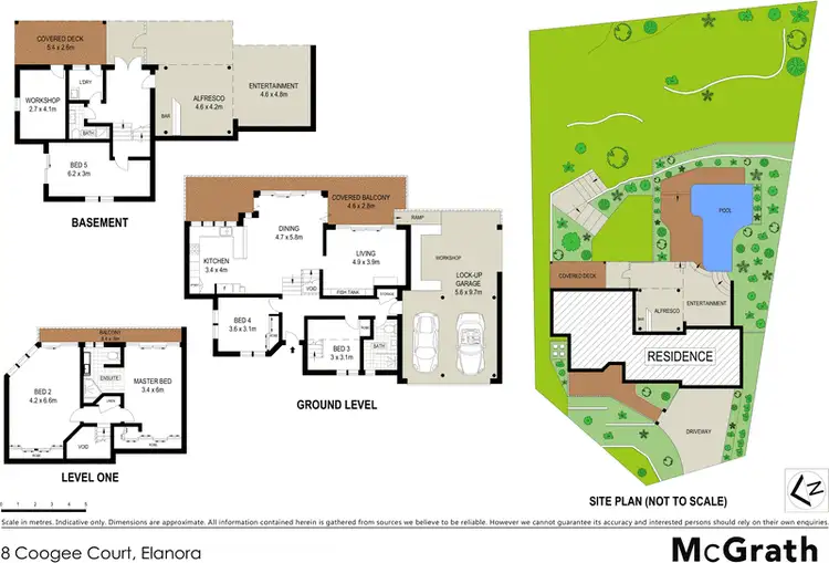 Floorplan of Homely house listing, 8 Coogee Court, Elanora QLD 4221