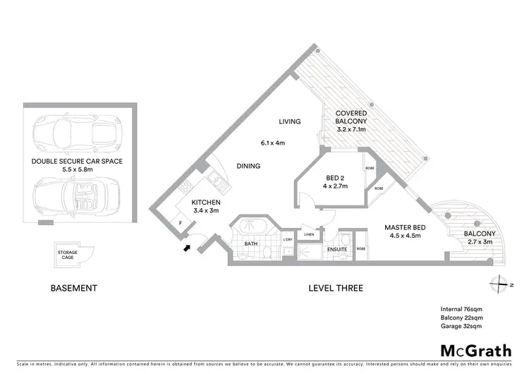 Floorplan of Homely apartment listing, 24/10 Darley Road, Manly NSW 2095