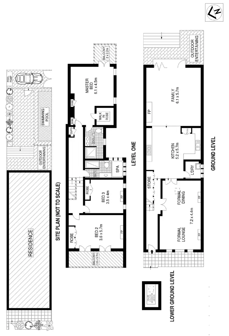 Floorplan of Homely house listing, 25 Bruce Street, Stanmore NSW 2048