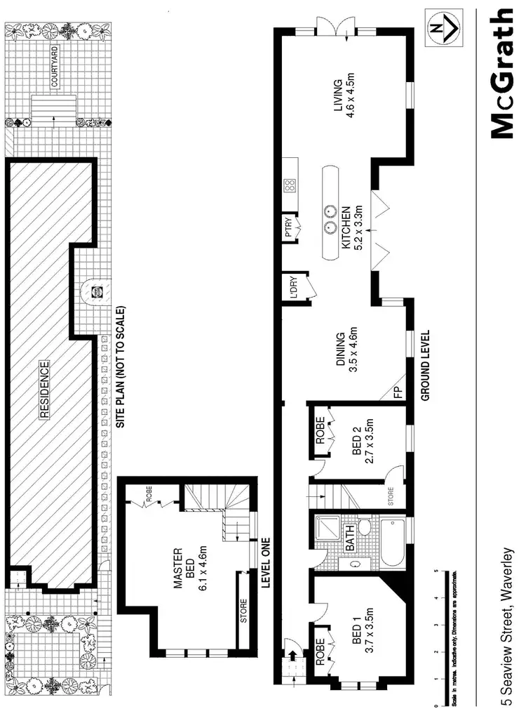 Floorplan of Homely house listing, 5 Seaview Street, Waverley NSW 2024