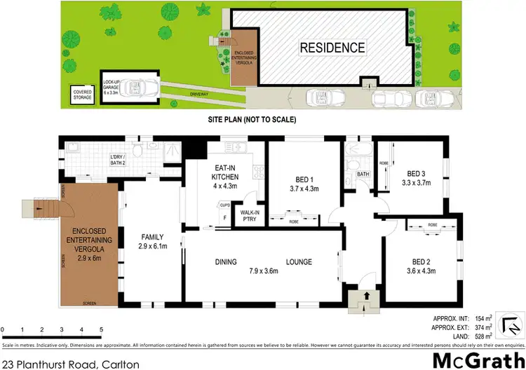 Floorplan of Homely house listing, 23 Planthurst Road, Carlton NSW 2218