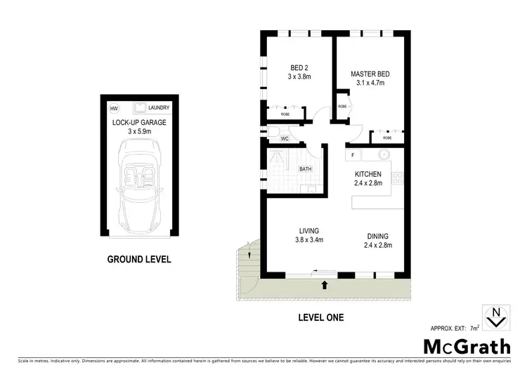 Floorplan of Homely unit listing, 5/8 Marian Street, Tweed Heads West NSW 2485