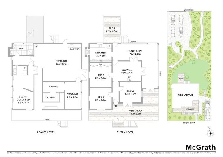 Floorplan of Homely house listing, 5 Booyun Street, Brunswick Heads NSW 2483