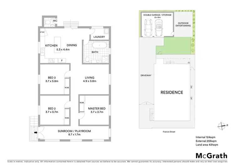 Floorplan of Homely house listing, 17 Francis Street, Cardiff South NSW 2285