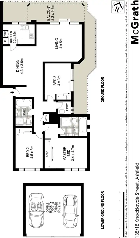 Floorplan of Homely apartment listing, 138/18 Knocklayde Street, Ashfield NSW 2131