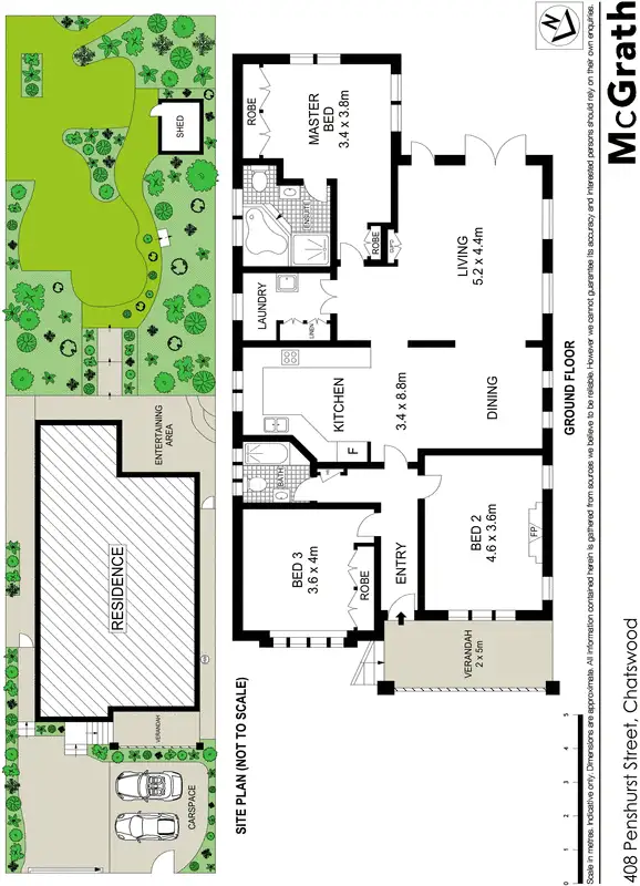 Floorplan of Homely house listing, 408 Penshurst Street, Chatswood NSW 2067