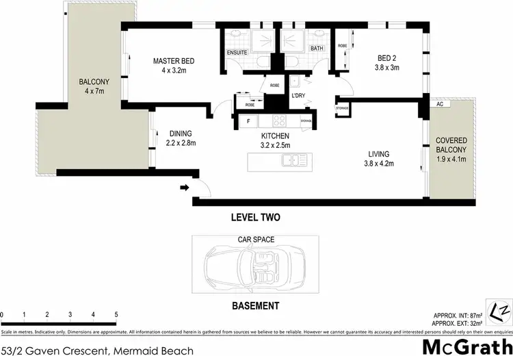 Floorplan of Homely apartment listing, 53/2 Gaven Crescent, Mermaid Beach QLD 4218