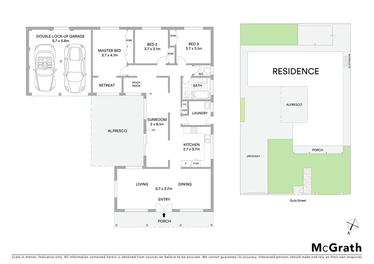 Floorplan of Homely house listing, 8 Gulai Street, Palm Beach QLD 4221