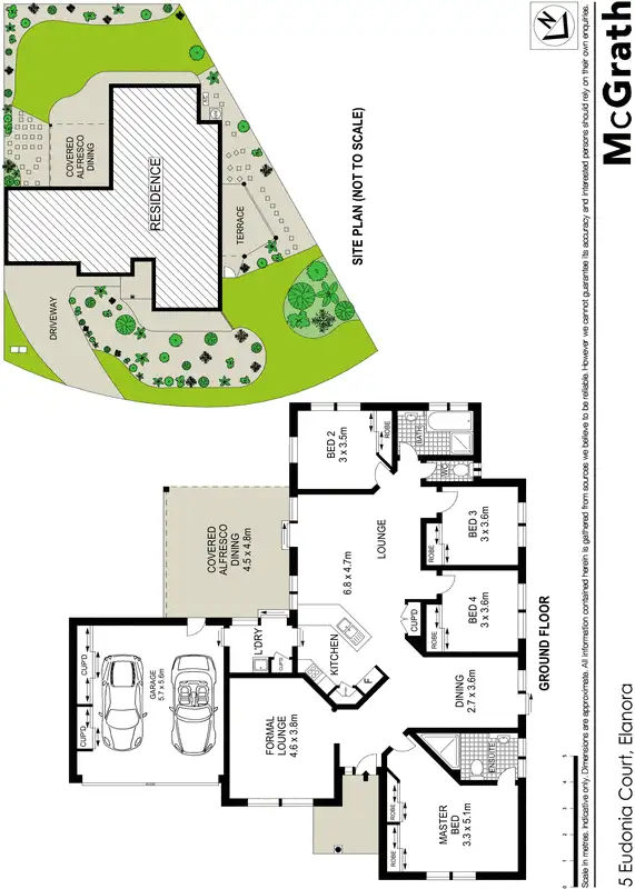 Floorplan of Homely house listing, 5 Eudonia Court, Elanora QLD 4221