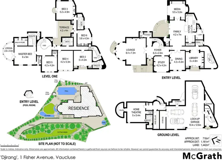 Floorplan of Homely house listing, 1 Fisher Avenue, Vaucluse NSW 2030