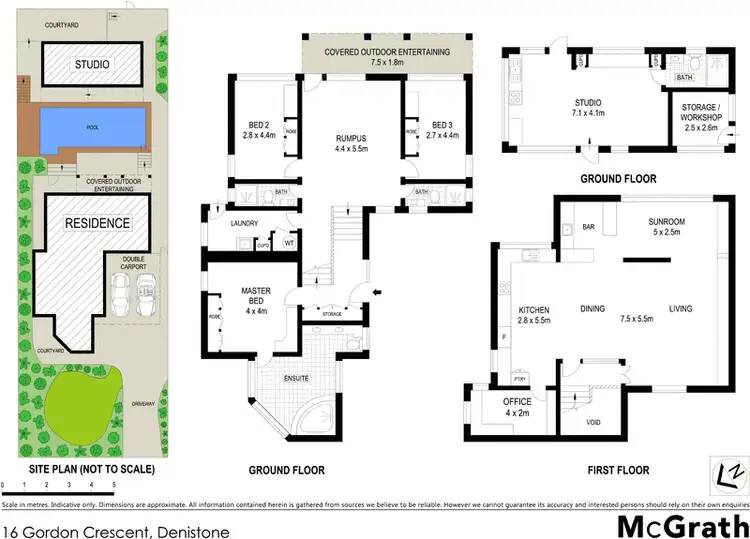 Floorplan of Homely house listing, 16 Gordon Crescent, Denistone NSW 2114