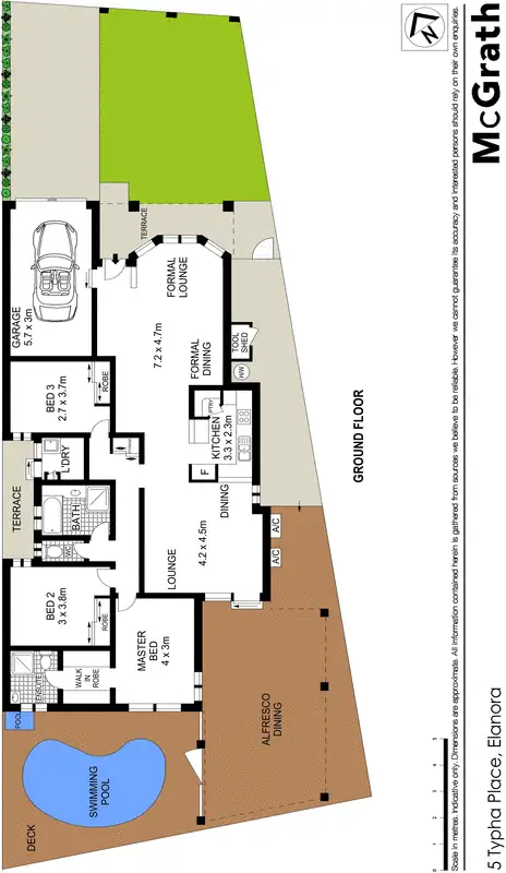 Floorplan of Homely house listing, 5 Typha Place, Elanora QLD 4221