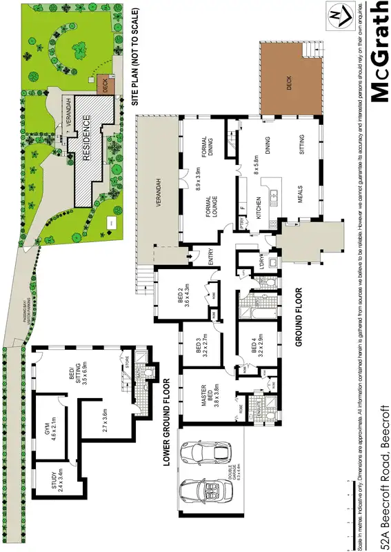 Floorplan of Homely house listing, 52A Beecroft Road, Beecroft NSW 2119