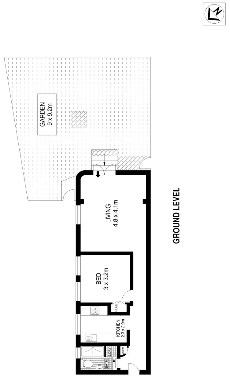 Floorplan of Homely apartment listing, 3/17 Duncan Street, Maroubra NSW 2035