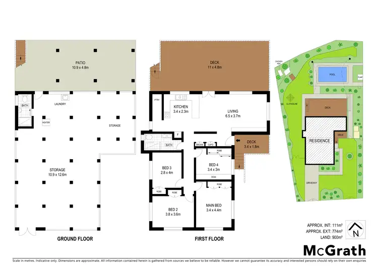 Floorplan of Homely house listing, 30 Clements Crescent, Vincent QLD 4814