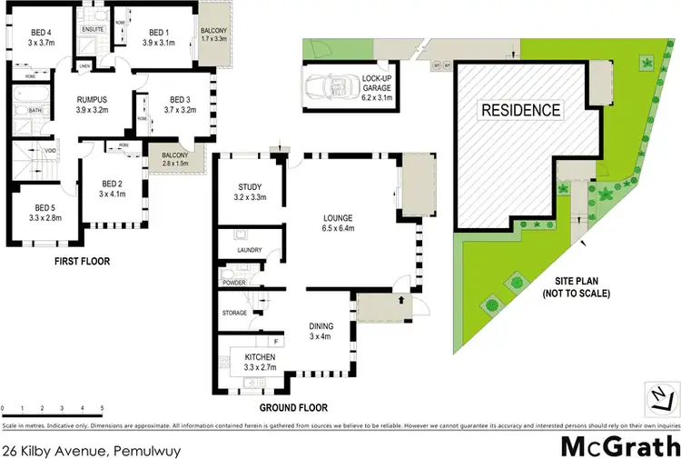 Floorplan of Homely house listing, 26 Kilby Avenue, Pemulwuy NSW 2145
