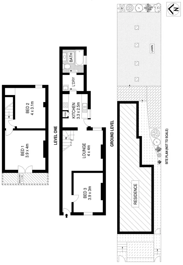 Floorplan of Homely house listing, 15 Thornley Street, Leichhardt NSW 2040
