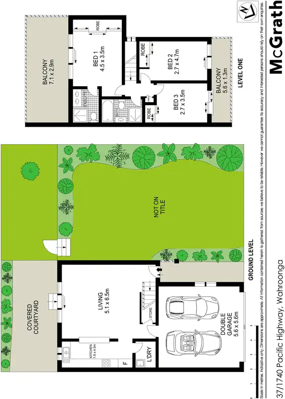 Floorplan of Homely townhouse listing, 37/1740 Pacific Highway, Wahroonga NSW 2076