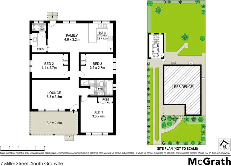 Floorplan of Homely house listing, 7 Miller Street, South Granville NSW 2142