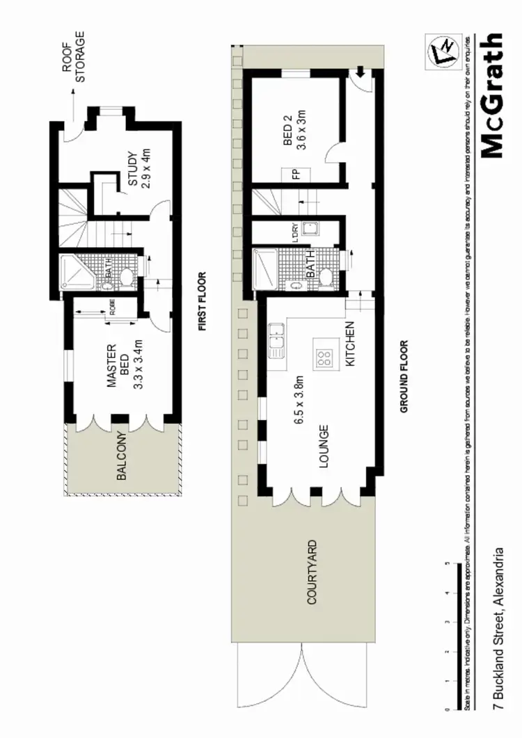 Floorplan of Homely house listing, 7 Buckland Street, Alexandria NSW 2015