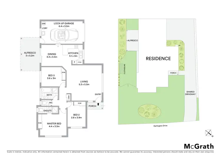 Floorplan of Homely semi-detached listing, 1/236 Darlington Drive, Banora Point NSW 2486