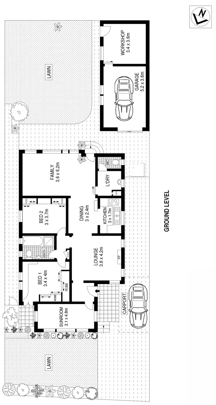 Floorplan of Homely house listing, 52 Preston Avenue, Five Dock NSW 2046