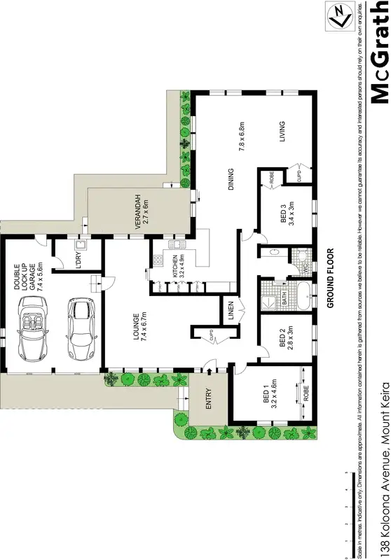 Floorplan of Homely house listing, 138 Koloona Avenue, Mount Keira NSW 2500