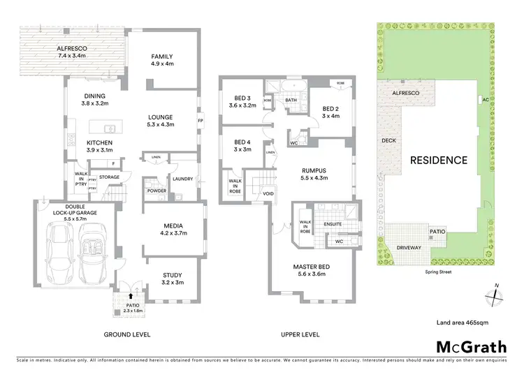 Floorplan of Homely house listing, 8 Spring Street, The Ponds NSW 2769
