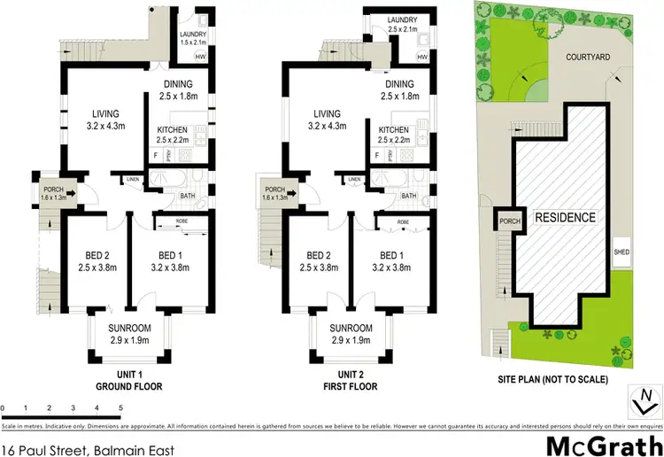 Floorplan of Homely house listing, 16 Paul Street, Balmain East NSW 2041