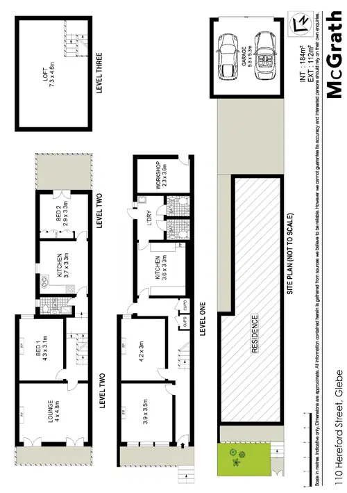 Floorplan of Homely house listing, 110 Hereford Street, Glebe NSW 2037