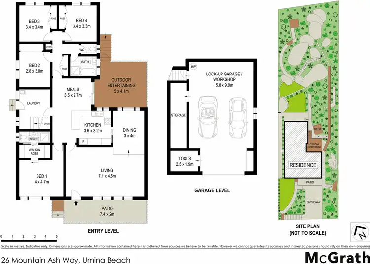 Floorplan of Homely house listing, 26 Mountain Ash Way, Umina Beach NSW 2257