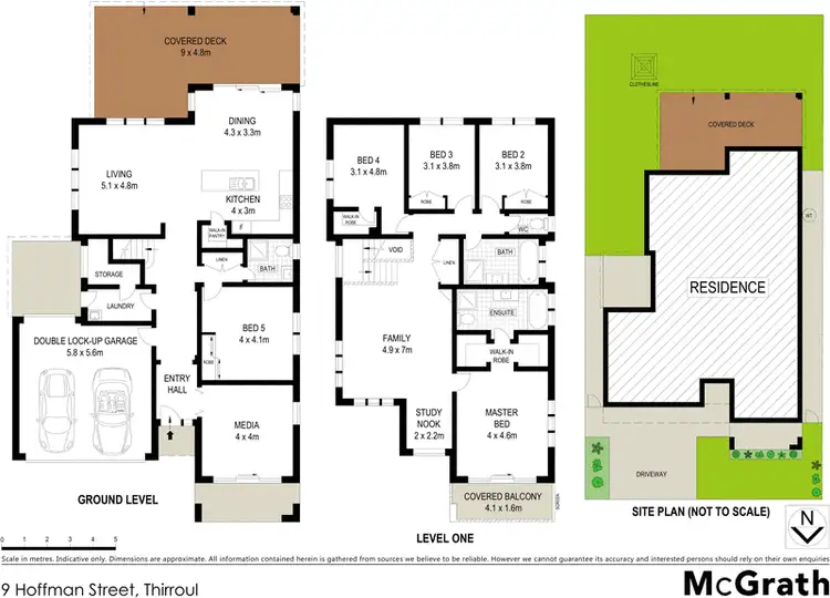 Floorplan of Homely house listing, 9 Hoffman Street, Thirroul NSW 2515