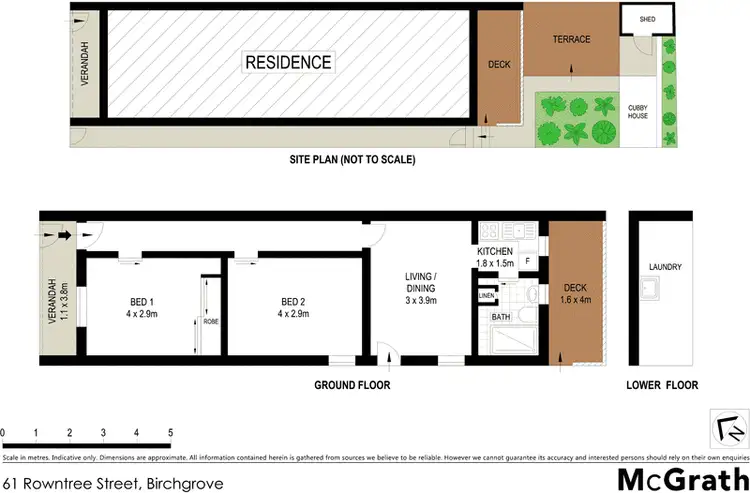 Floorplan of Homely house listing, 61 Rowntree Street, Birchgrove NSW 2041