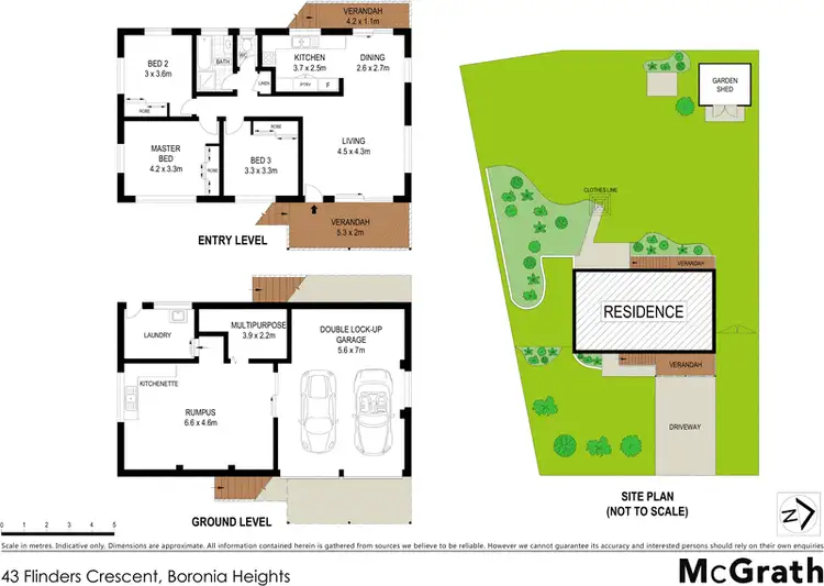 Floorplan of Homely house listing, 43 Flinders Crescent, Boronia Heights QLD 4124
