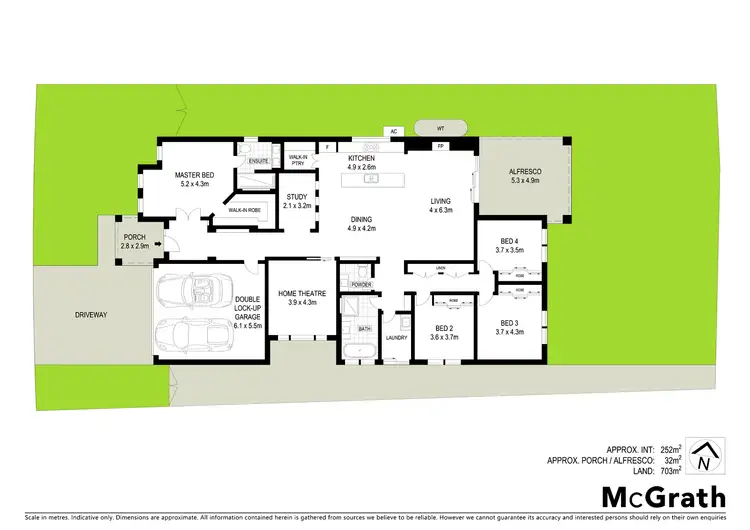 Floorplan of Homely house listing, 22 Jenolan Circuit, Harrington Park NSW 2567