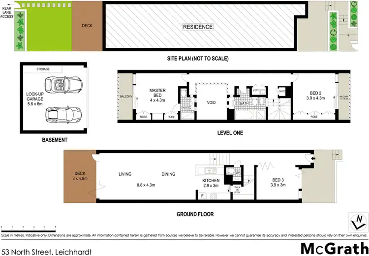 Floorplan of Homely house listing, 53 North Street, Leichhardt NSW 2040