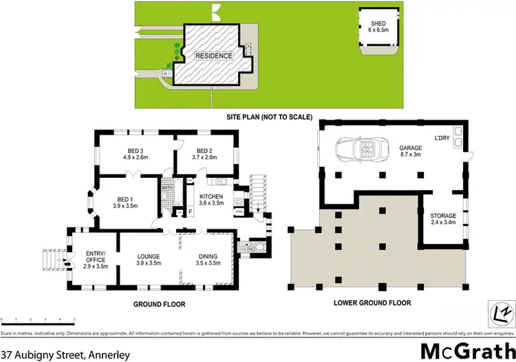 Floorplan of Homely house listing, 37 Aubigny Street, Annerley QLD 4103