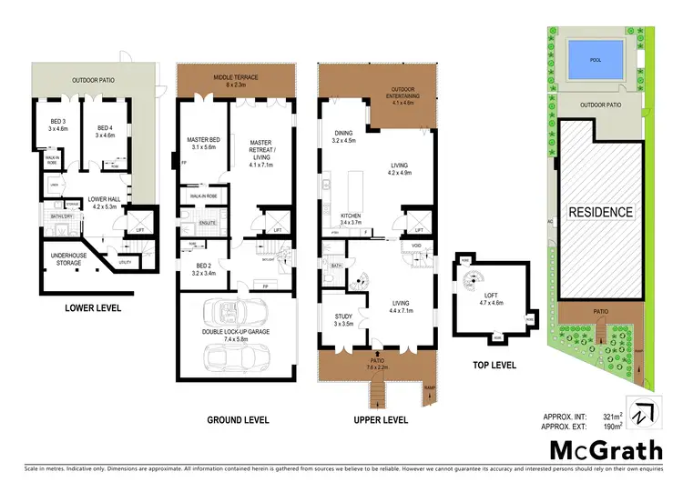 Floorplan of Homely house listing, 8 Teneriffe Drive, Teneriffe QLD 4005