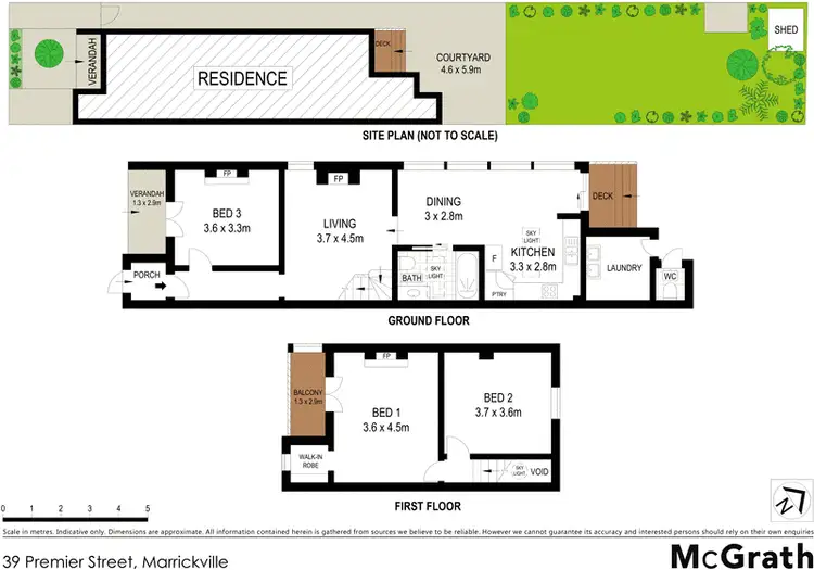 Floorplan of Homely house listing, 39 Premier Street, Marrickville NSW 2204